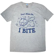 Lilo & Stitch Stitch - I Bite (Šedá) (Tričko)