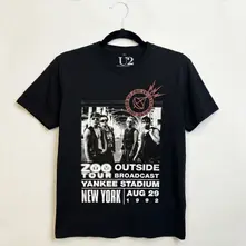 Zoo TV Tour NY Poster 08.29.92 thumbnail