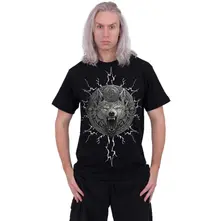 Unisex T-Shirt: Valhalla (Black) (Back Print) thumbnail