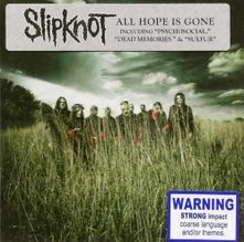 CD All Hope Is Gone