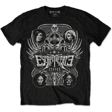 Escape The Fate, Tričko Issues, Unisex, Čierna