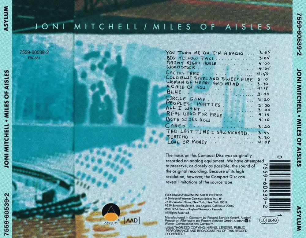 MILES OF AISLES