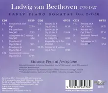 BEETHOVEN: EARLY PIANO SONATAS OPP. 2 - 7 - 10 thumbnail