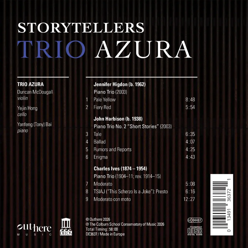 STORYTELLERS: HIGDON, HARBISON, IVES