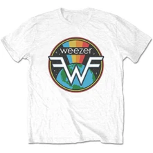 Weezer, Tričko Symbol Logo, Unisex, Biela
