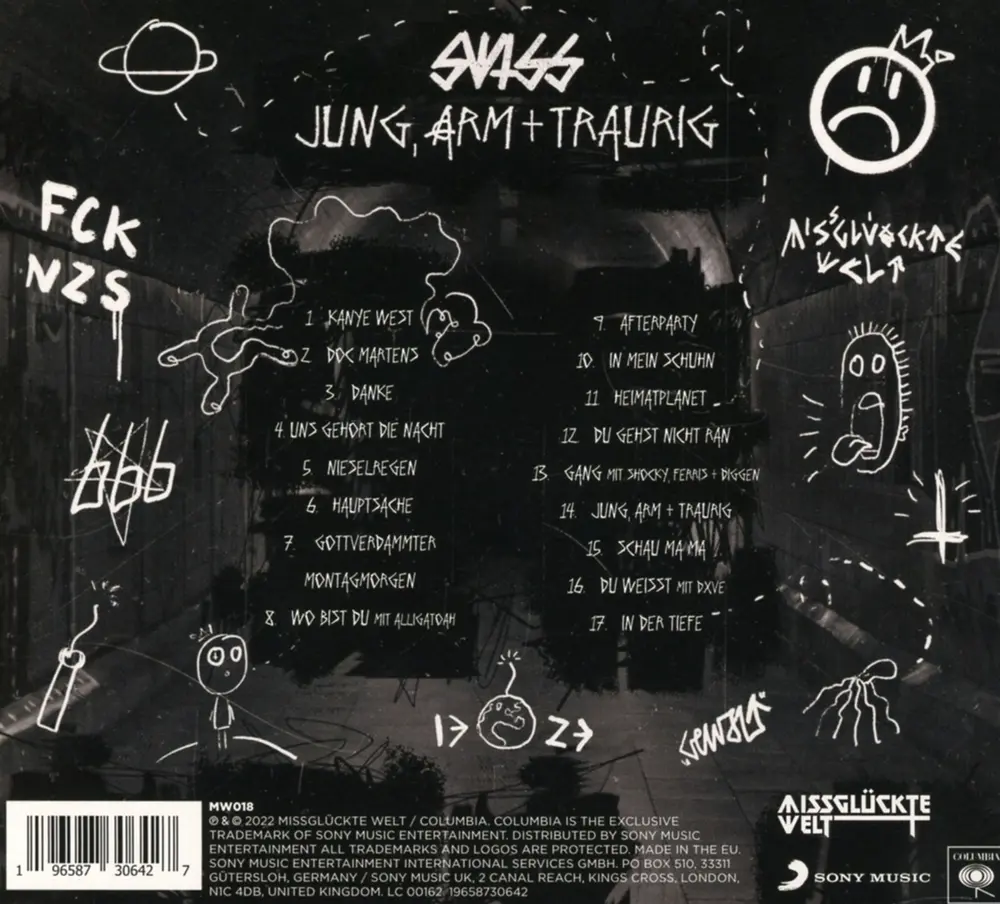 Swiss – Jung, arm und traurig (CD)