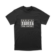Alan Murin, Tričko True Content, Unisex, Čierna