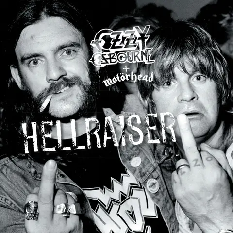 Ozzy Osbourne + Motörhead - Hellraiser (10" Black Vinyl) (30th Anniversary Release)