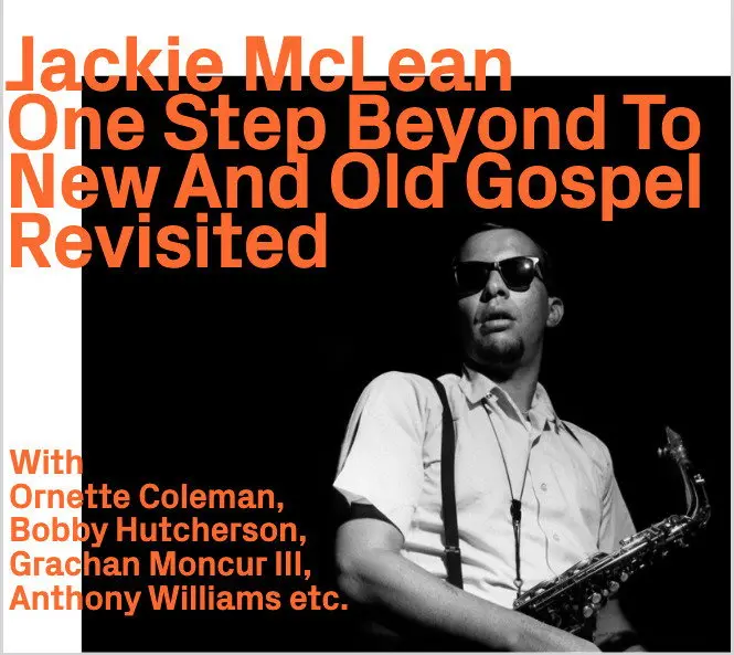 Jackie McLean – ONE STEP BEYOND TO NEW AND OLD GOSPEL (CD)