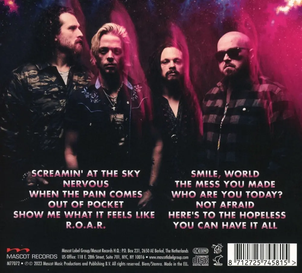 BLACK STONE CHERRY – SCREAMIN' AT THE SKY (CD)