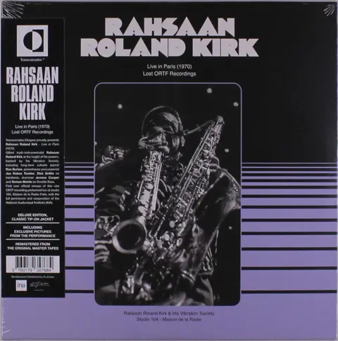 Rahsaan Roland Kirk – Vinyl KIRK, RAHSAAN ROLAND - LIVE IN PARIS 1970