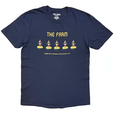 The Farm – Tričko Subbuteo (Modrá), Unisex, Modrá