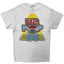 Unisex T-Shirt: PopMart US Tour '97 (White) (Back Print) thumbnail