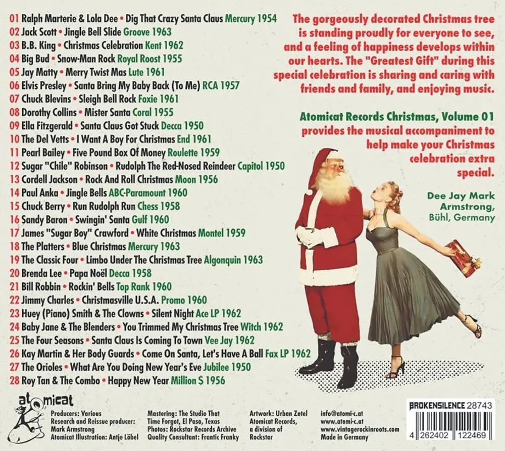 Various Artists – ATOMICAT RECORDS CHRISTMAS VOL.1 (CD)