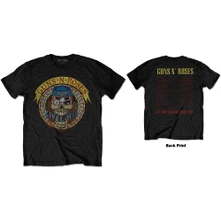 Guns N’ Roses, Tričko Skull Circle, Unisex, Čierna