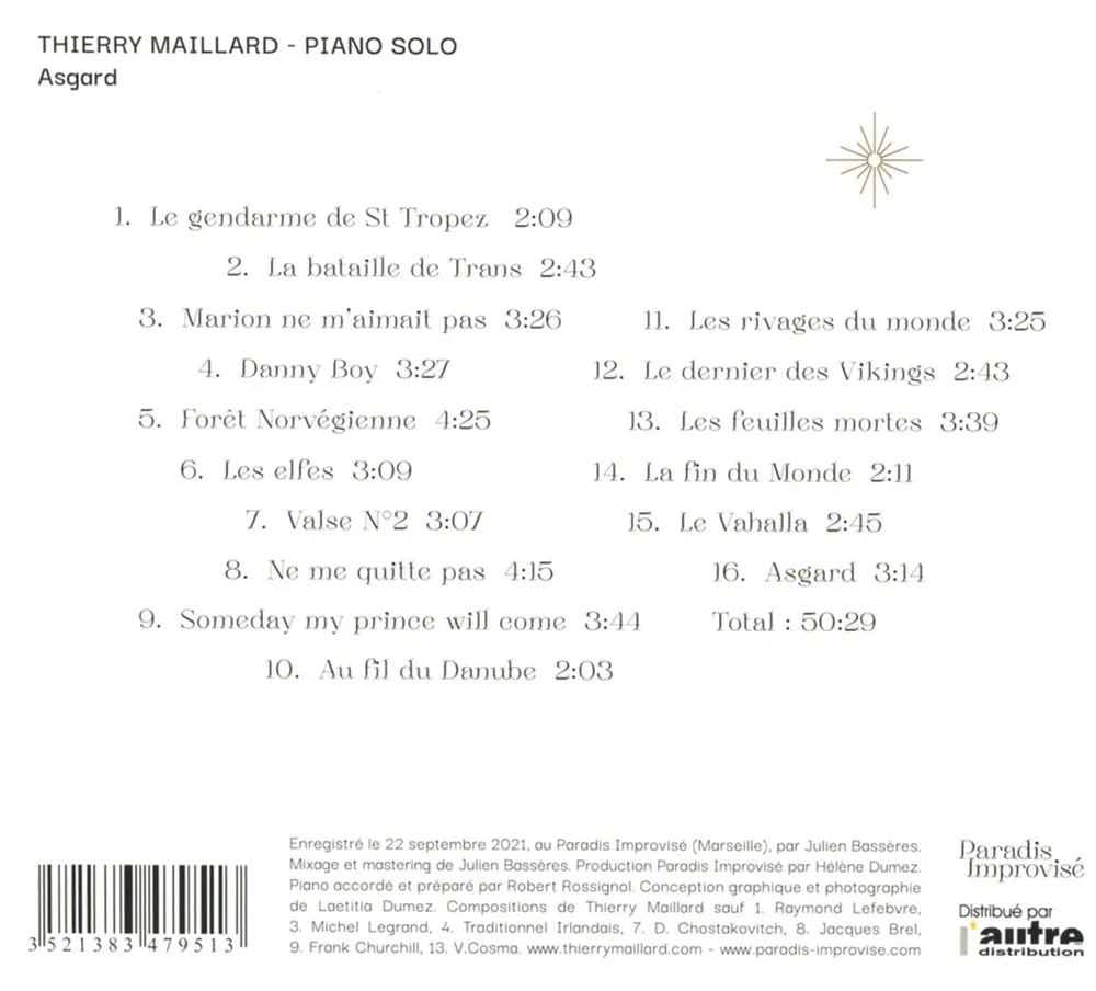 MAILLARD, THIERRY - ASGARD