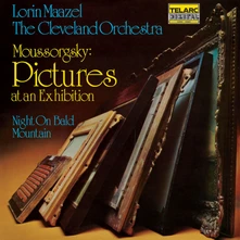 Vinyl PICTURES AT AN EXHIBITION/NIGHT ON BALD MOUNTAIN: L. MAAZEL