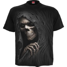 Tričko Unisex T-Shirt: Grim Ripper (Black) (Back Print)