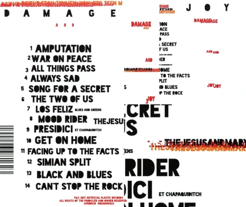 The Jesus and Mary Chain – DAMAGE AND JOY (CD)