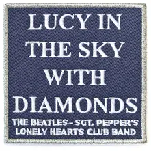 The Beatles – Lucy In The Sky with Diamonds (Nášivka)