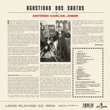 AGOSTINHO DOS SANTOS SINGS ANTONIO CARLOS JOBIM (Vinyl)