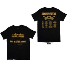 Bruce Springsteen, Tričko Tour '23 Only The Strong, Unisex, Čierna