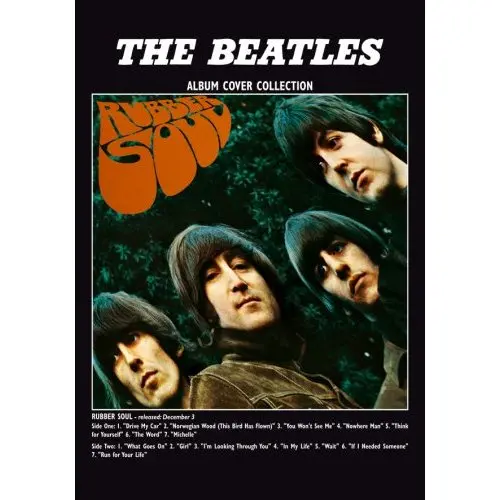 The Beatles – Rubber Soul Album (Pohľadnica)