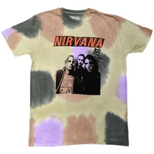 Nirvana, Tričko Flipper, Unisex, Multicolor