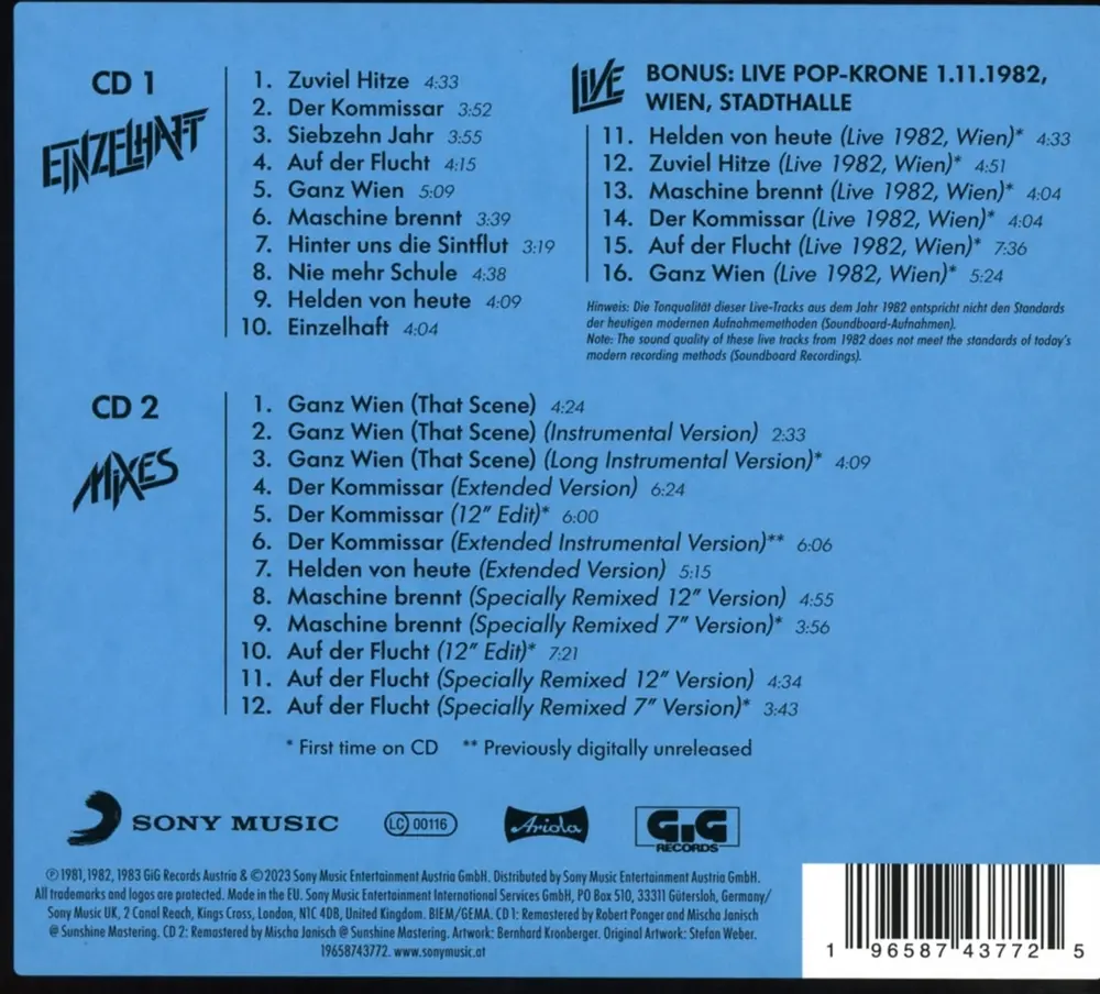 Einzelhaft (Deluxe Version)