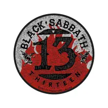 Black Sabbath – 13 Flames Circular (Nášivka)