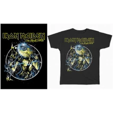 Iron Maiden, Tričko Live After Death, Unisex, Čierna