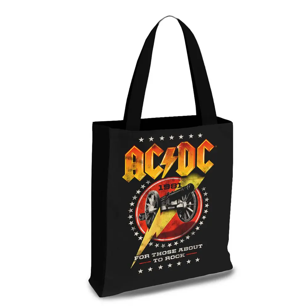 AC/DC – For Those About To Rock (Multi-color, Tote Bag) (Taška)