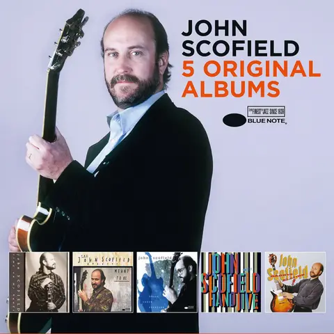 John Scofield – CD 5 ORIGINAL ALBUMS