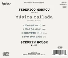 Stephen Hough – MOMPOU: MUSICA CALLADA (CD)