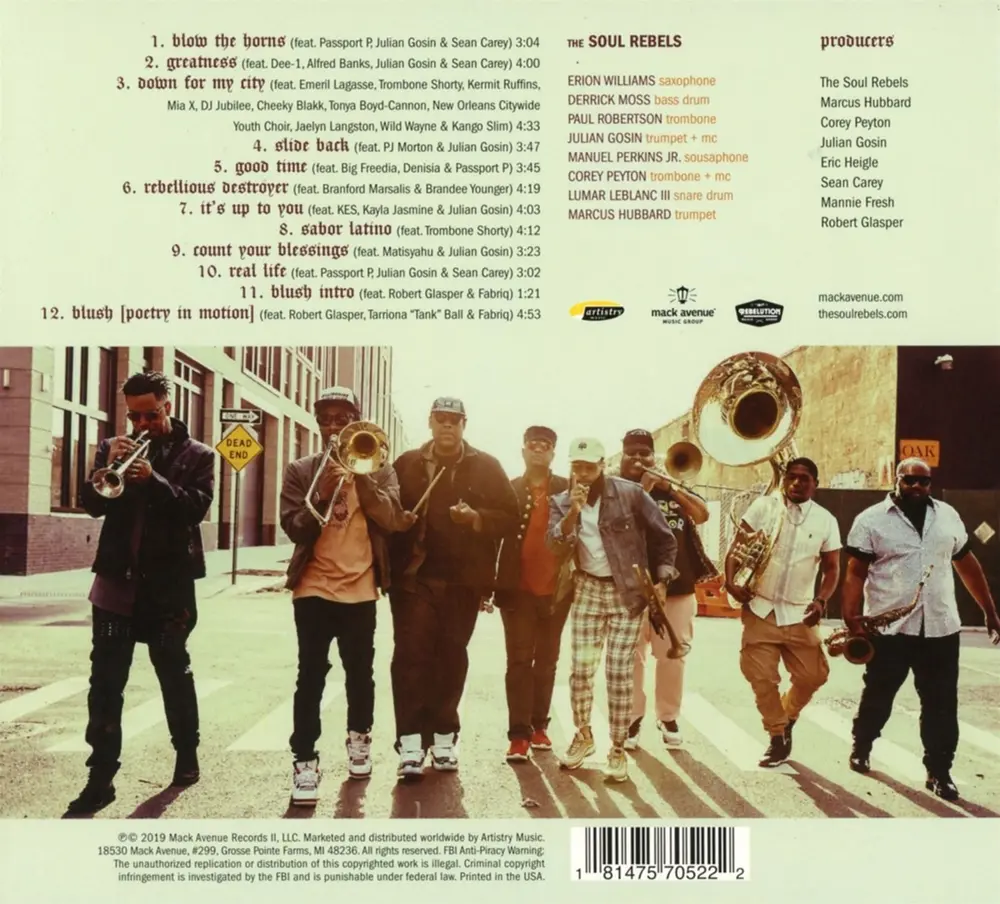 The Soul Rebels – POETRY IN MOTION (CD)