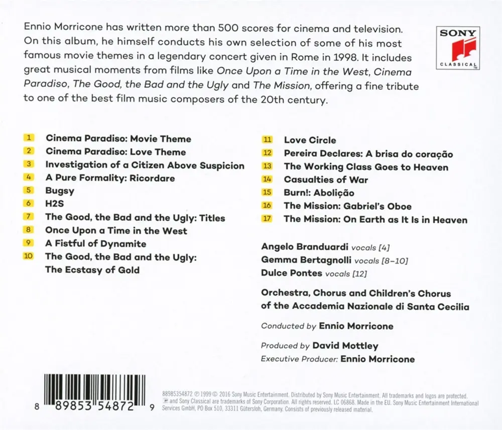 CONDUCTS MORRICONE - HIS GREATEST HITS