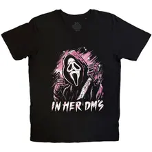 Unisex T-Shirt: In Her DM's (Black) thumbnail