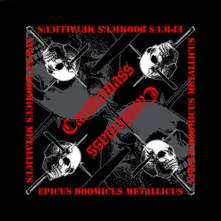 Candlemass, Šatka Epicus Doomicus Metallicus, Unisex, Čierna