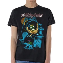 Motley Crue, Tričko Feelgood Graveyard Vintage, Unisex, Čierna