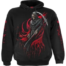 Spiral Stairs, Mikina Screaming Death, Unisex, Čierna