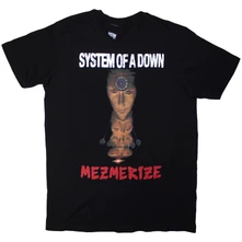 System of a Down, Tričko Mezmerize, Unisex, Čierna