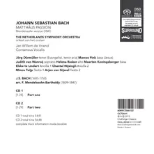 BACH: MATTHAUS-PASSION - BWV244 thumbnail