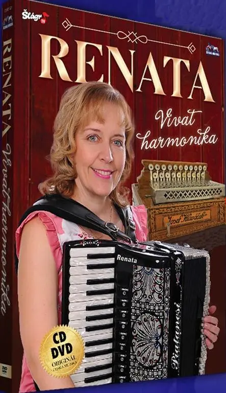 Renata Pospíšilová – Vivat harmonika 1Cd+1Dvd (CD)