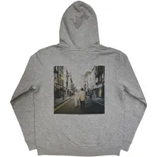 Unisex Zipped Hoodie: What's The Story Red Logo (Grey) (Back Print & Ex-Tour) thumbnail