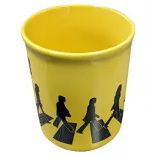 Unboxed Mug: Abbey Road Silhouettes (Yellow) thumbnail