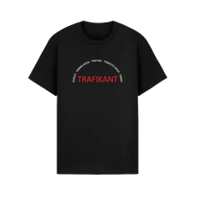 Freescoot, Tričko Trafikant, Unisex, Čierna