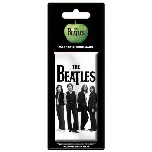 Magnetic Bookmark: White Iconic Image