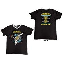 Boston, Tričko US Tour '87, Unisex, Čierna