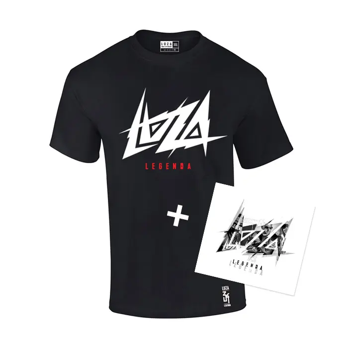 LUZA – Legenda CD + Tričko (Balík)