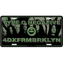 ŠPZ Number Plate: 4Dxfrmbrklyn